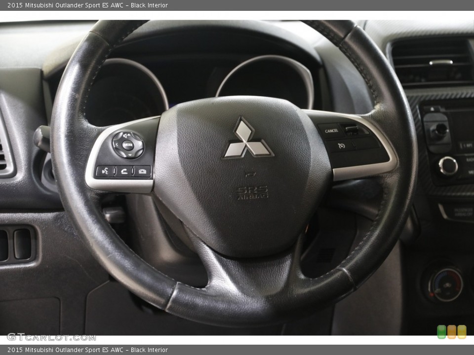 Black Interior Steering Wheel for the 2015 Mitsubishi Outlander Sport ES AWC #141861273