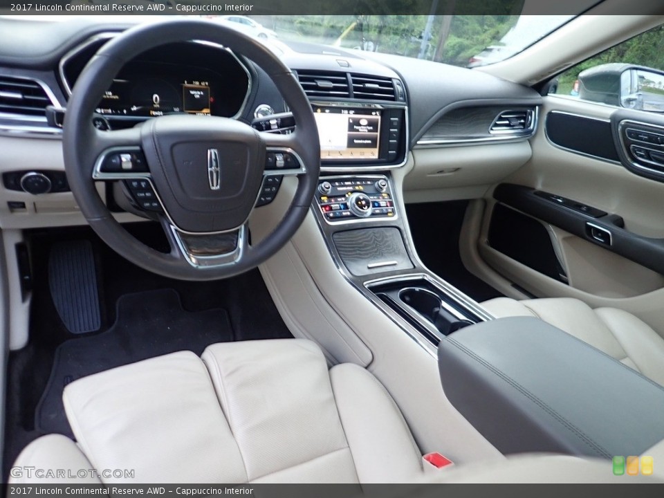 Cappuccino Interior Photo for the 2017 Lincoln Continental Reserve AWD #141864325