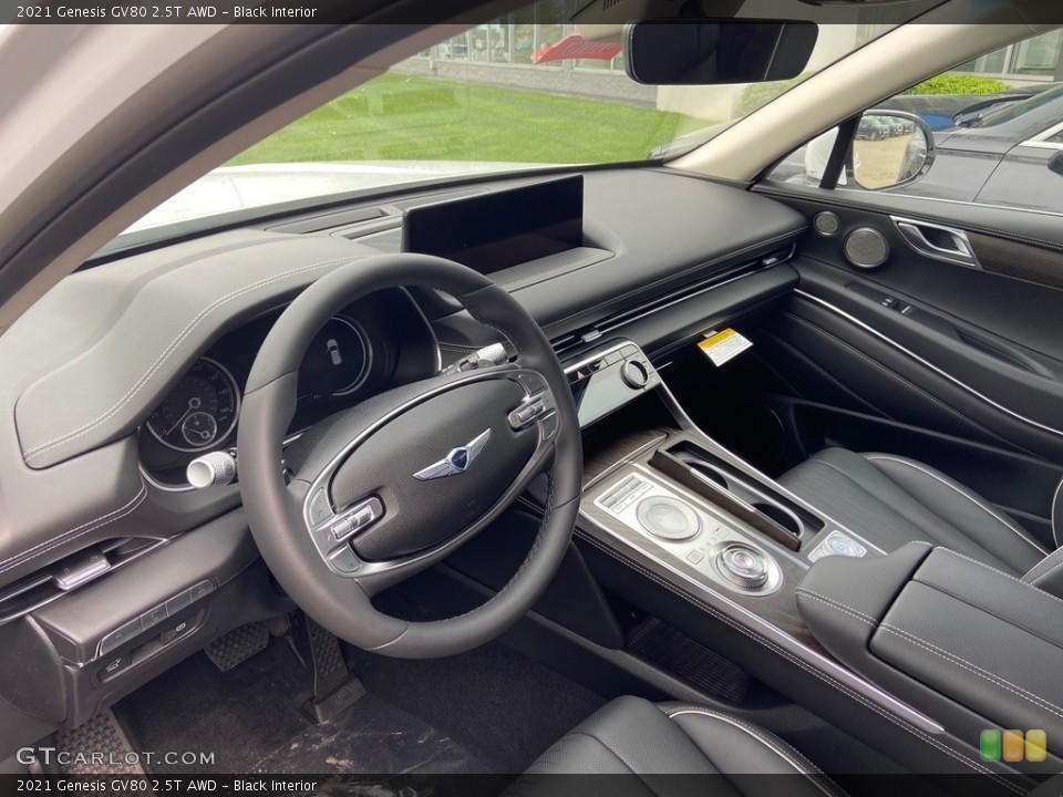 Black Interior Dashboard for the 2021 Genesis GV80 2.5T AWD #141864864