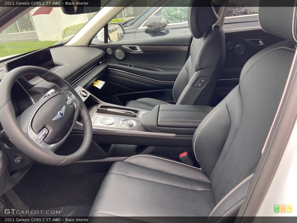 Black Interior Photo for the 2021 Genesis GV80 2.5T AWD #141864887