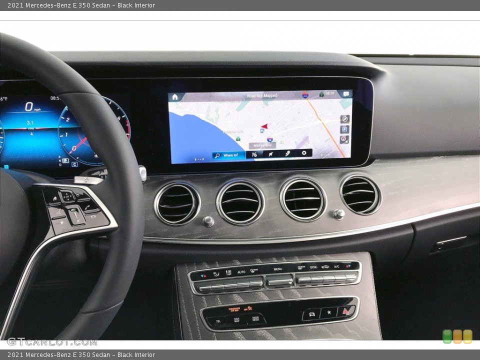 Black Interior Controls for the 2021 Mercedes-Benz E 350 Sedan #141866578