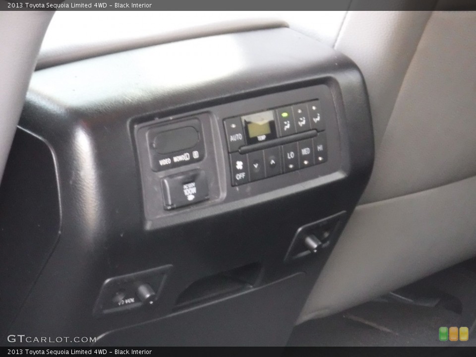 Black Interior Controls for the 2013 Toyota Sequoia Limited 4WD #141868249