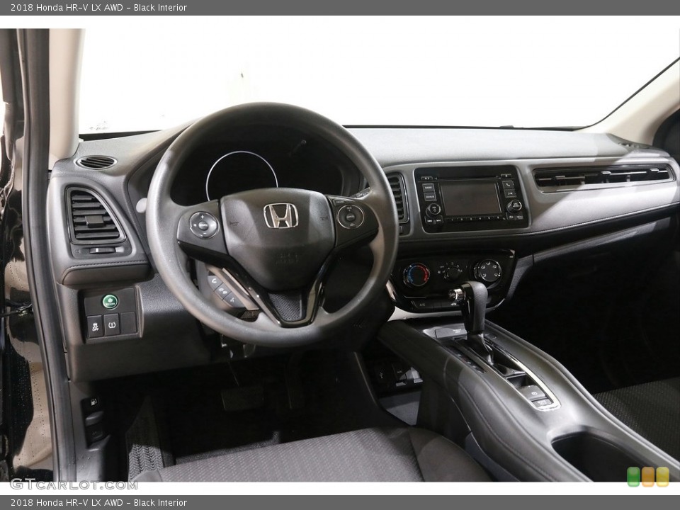 Black Interior Dashboard for the 2018 Honda HR-V LX AWD #141868252