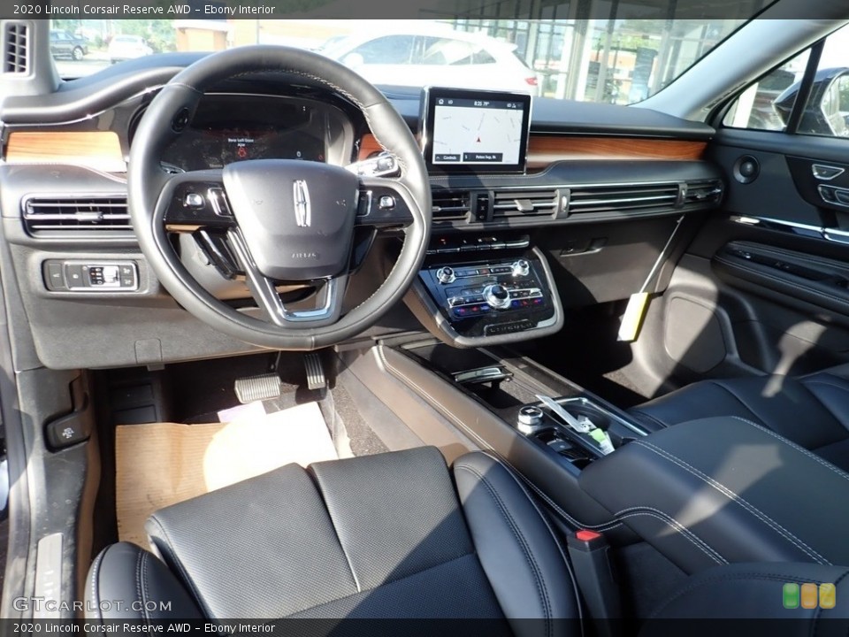Ebony Interior Front Seat for the 2020 Lincoln Corsair Reserve AWD #141869971