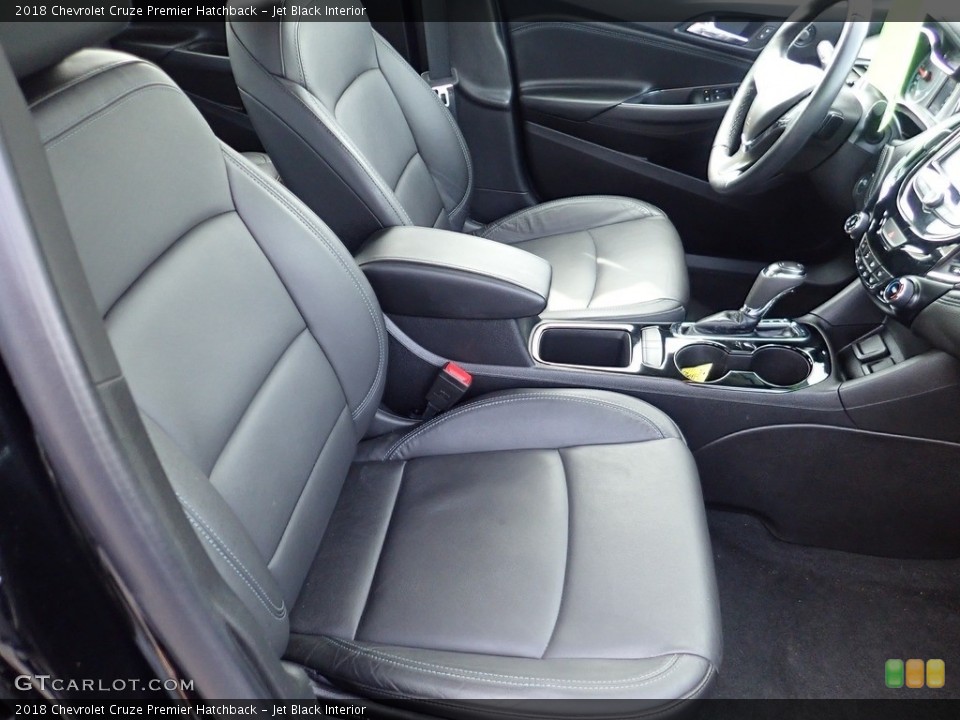 Jet Black Interior Front Seat for the 2018 Chevrolet Cruze Premier Hatchback #141871717
