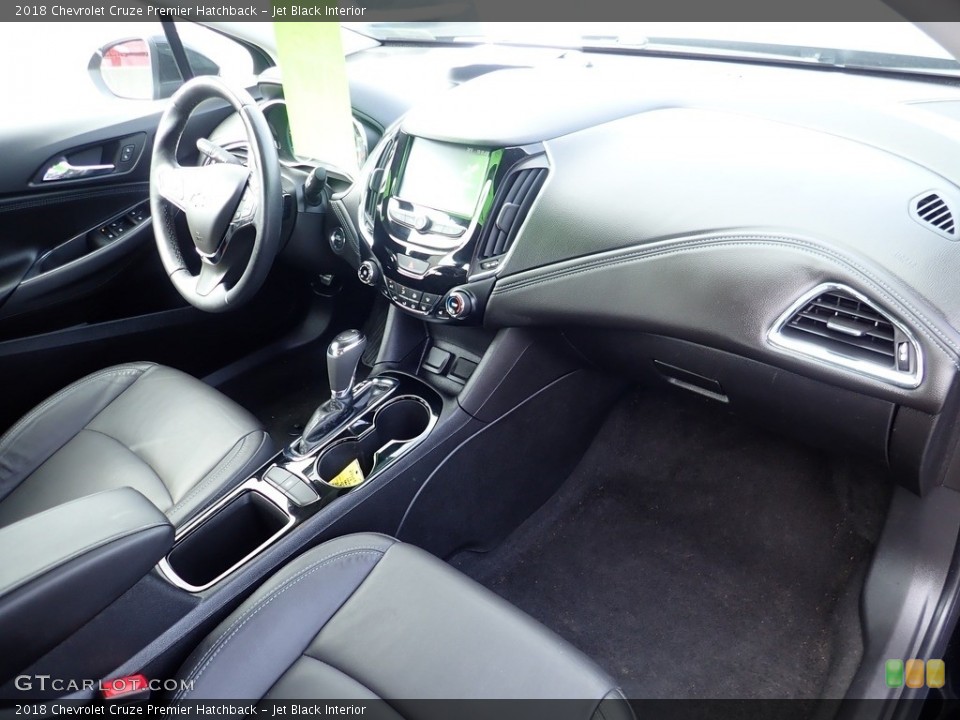 Jet Black Interior Dashboard for the 2018 Chevrolet Cruze Premier Hatchback #141871741