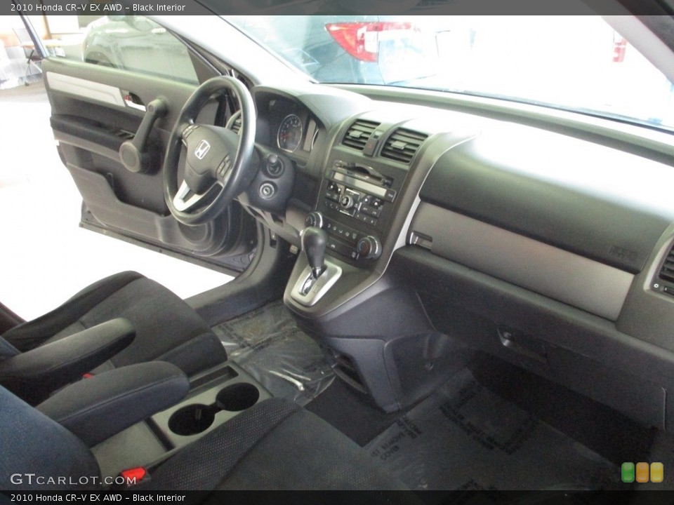 Black Interior Dashboard for the 2010 Honda CR-V EX AWD #141872595