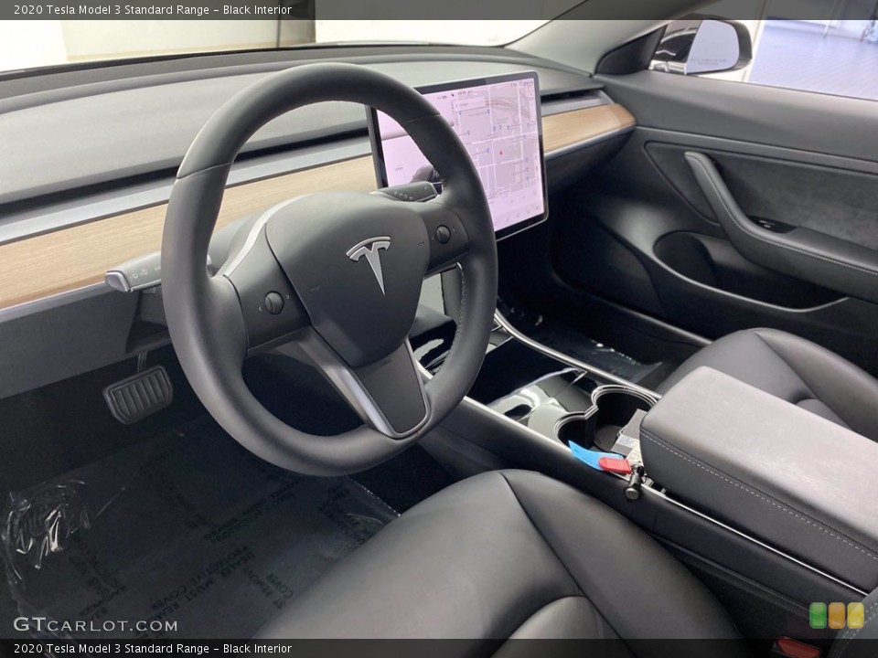 Black Interior Photo for the 2020 Tesla Model 3 Standard Range #141873982