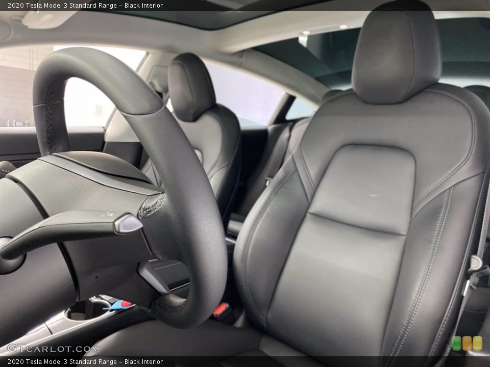 Black Interior Front Seat for the 2020 Tesla Model 3 Standard Range #141874000