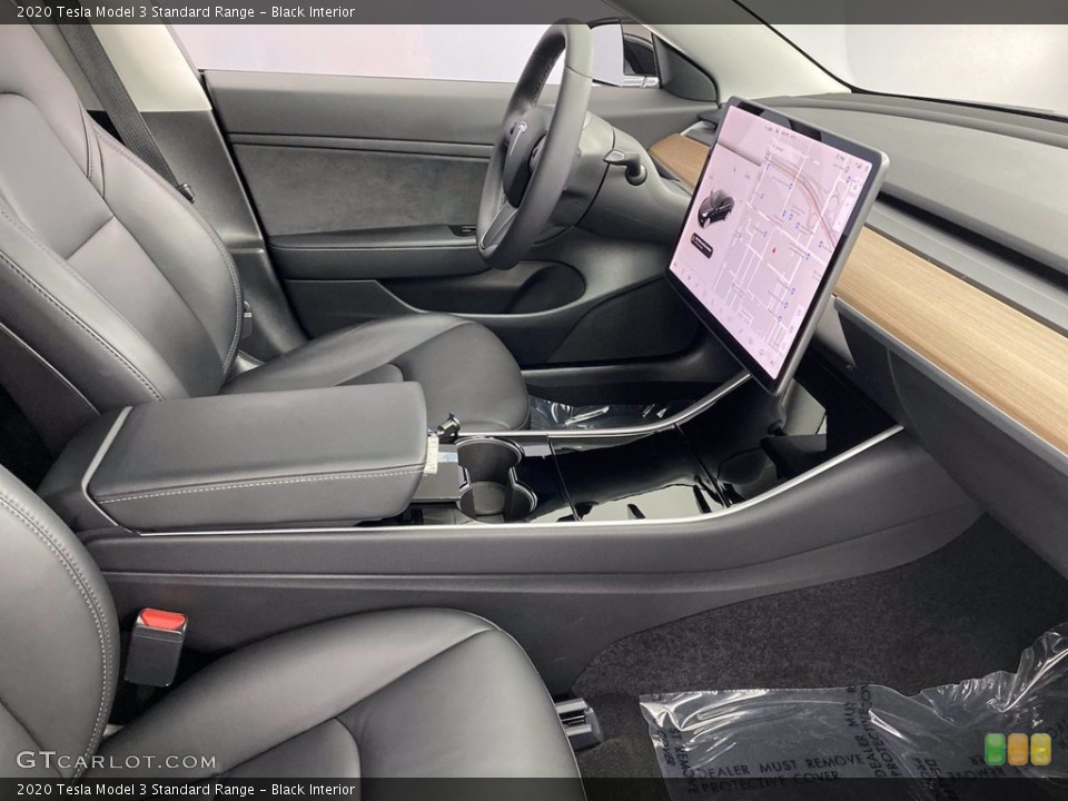 Black Interior Front Seat for the 2020 Tesla Model 3 Standard Range #141874231