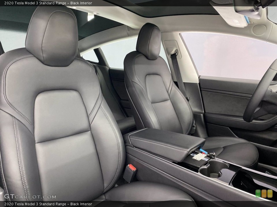 Black Interior Front Seat for the 2020 Tesla Model 3 Standard Range #141874252