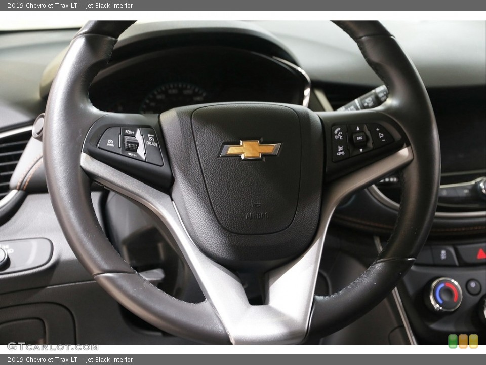 Jet Black Interior Steering Wheel for the 2019 Chevrolet Trax LT #141875986