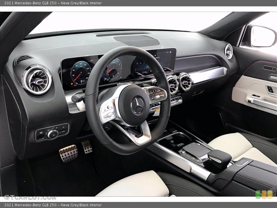 Neva Grey/Black Interior Dashboard for the 2021 Mercedes-Benz GLB 250 #141876004