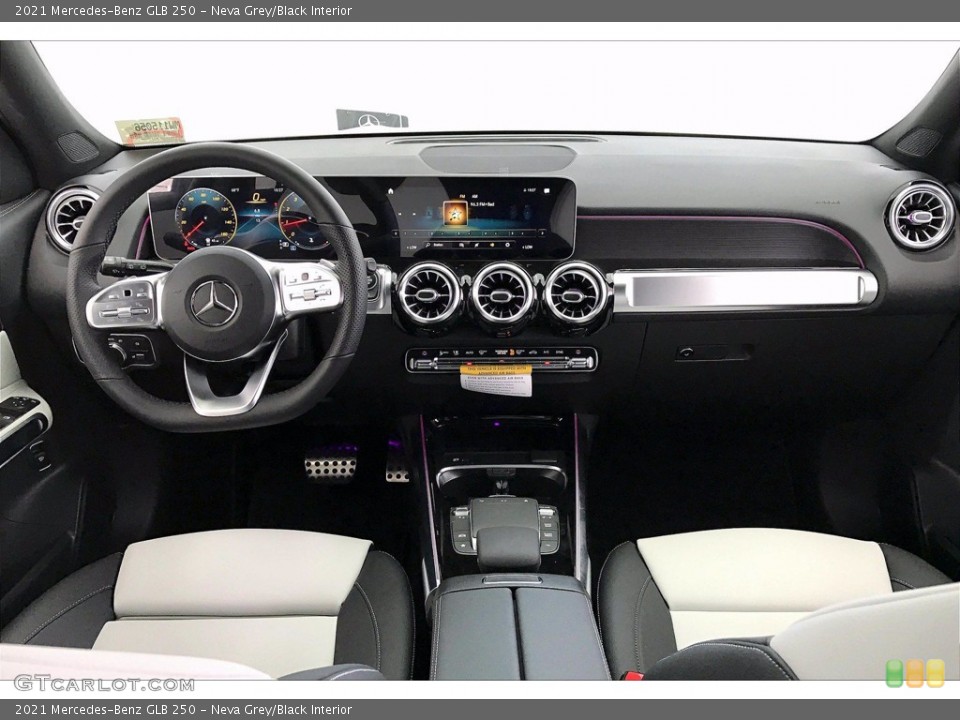 Neva Grey/Black Interior Dashboard for the 2021 Mercedes-Benz GLB 250 #141876040