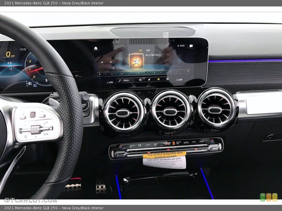 Neva Grey/Black Interior Controls for the 2021 Mercedes-Benz GLB 250 #141876058