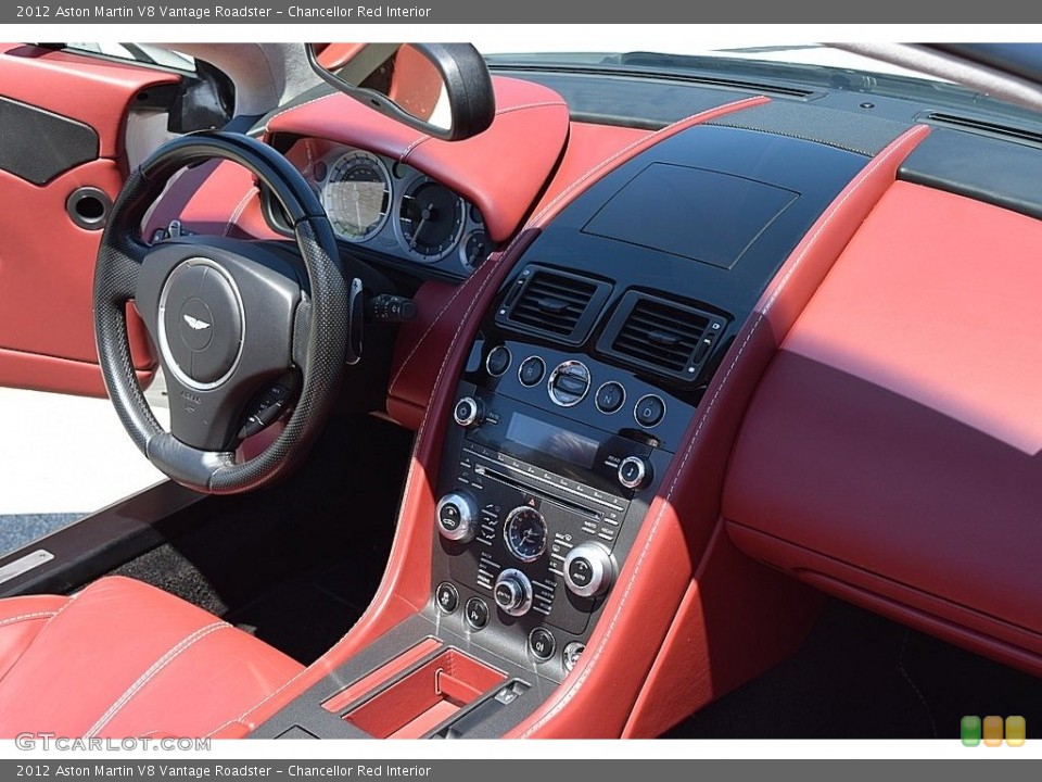 Chancellor Red Interior Dashboard for the 2012 Aston Martin V8 Vantage Roadster #141880794