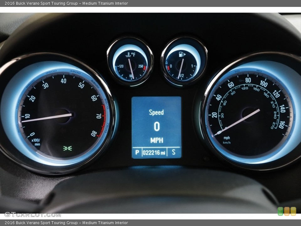 Medium Titanium Interior Gauges for the 2016 Buick Verano Sport Touring Group #141880971