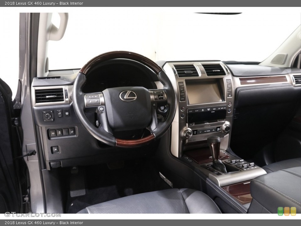 Black Interior Dashboard for the 2018 Lexus GX 460 Luxury #141881313