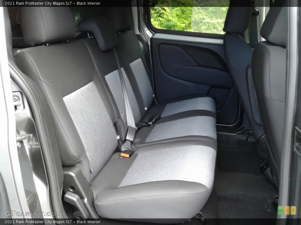 Black Interior Rear Seat for the 2021 Ram ProMaster City Wagon SLT #141884385
