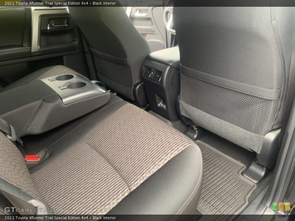 Black Interior Rear Seat for the 2021 Toyota 4Runner Trail Special Edition 4x4 #141886479