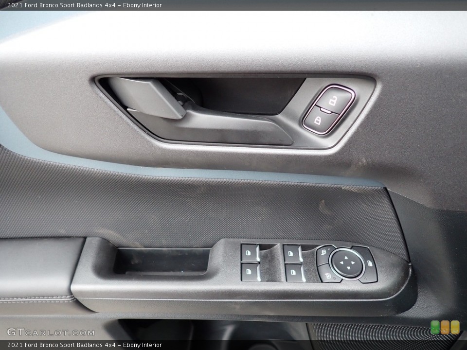 Ebony Interior Door Panel for the 2021 Ford Bronco Sport Badlands 4x4 #141891070