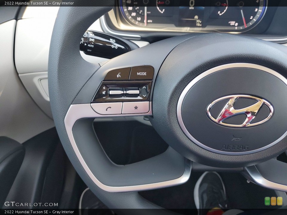 Gray Interior Steering Wheel for the 2022 Hyundai Tucson SE #141893233