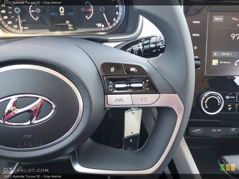 Gray Interior Steering Wheel for the 2022 Hyundai Tucson SE #141893257