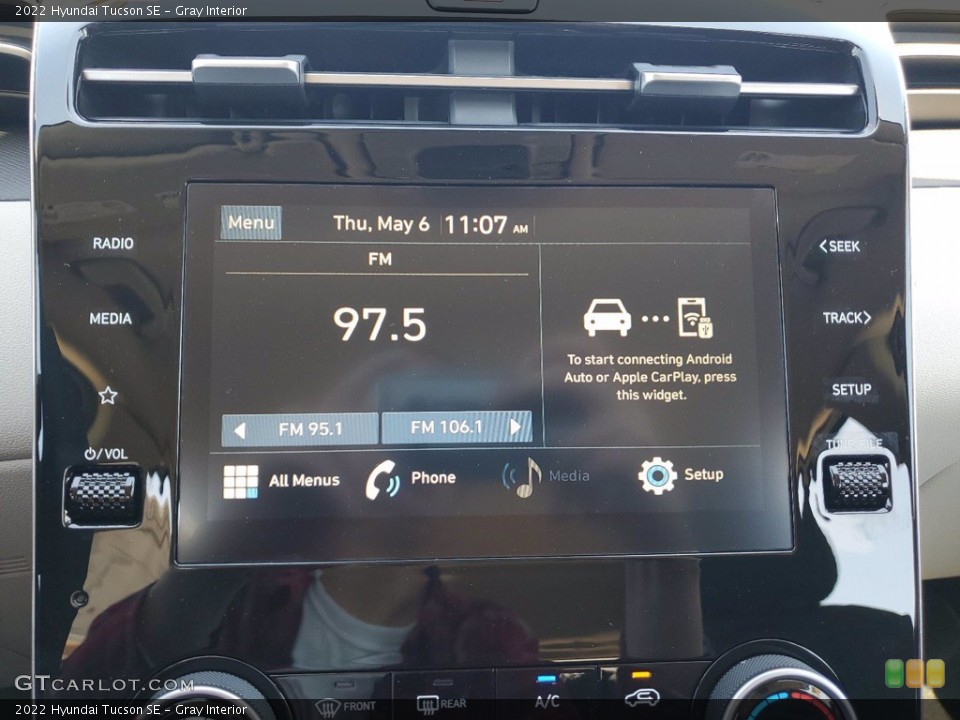 Gray Interior Audio System for the 2022 Hyundai Tucson SE #141893323