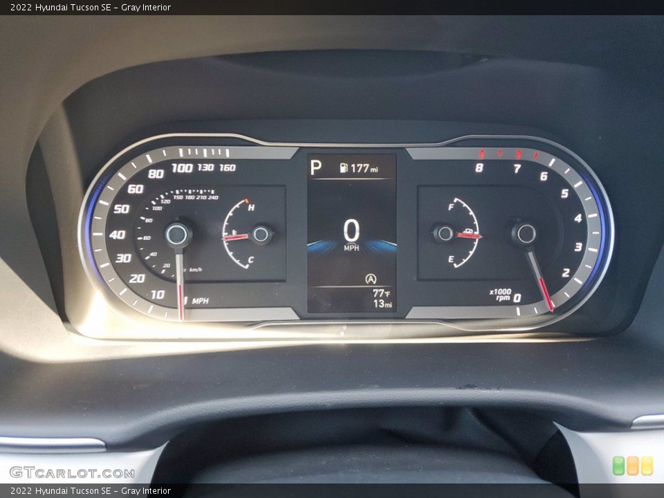 Gray Interior Gauges for the 2022 Hyundai Tucson SE #141893401