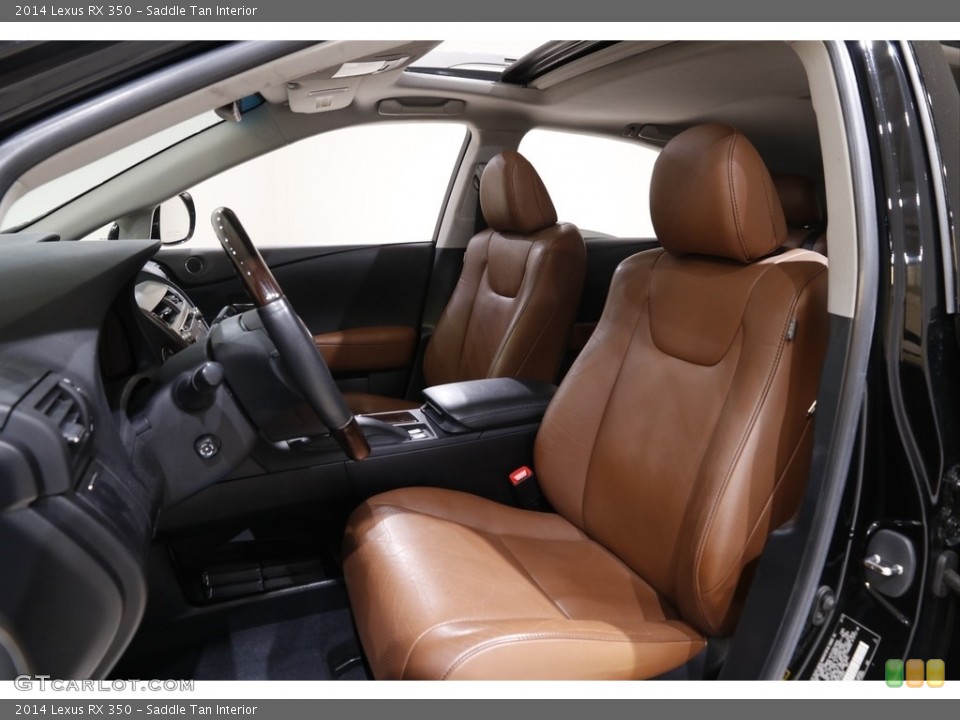 Saddle Tan Interior Photo for the 2014 Lexus RX 350 #141903534