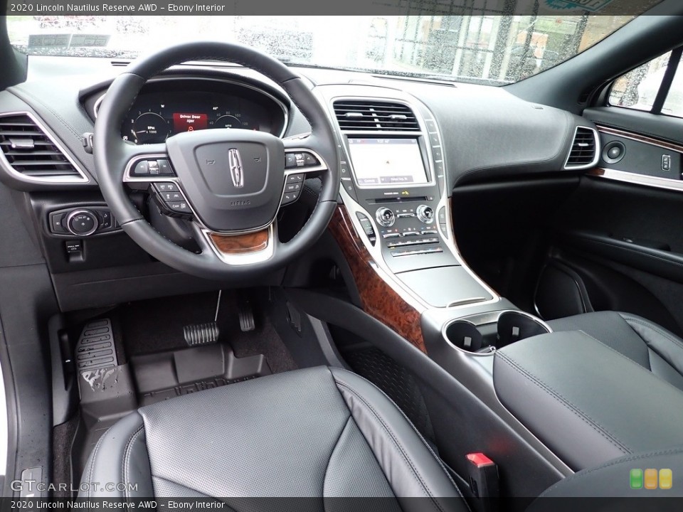 Ebony Interior Photo for the 2020 Lincoln Nautilus Reserve AWD #141904530