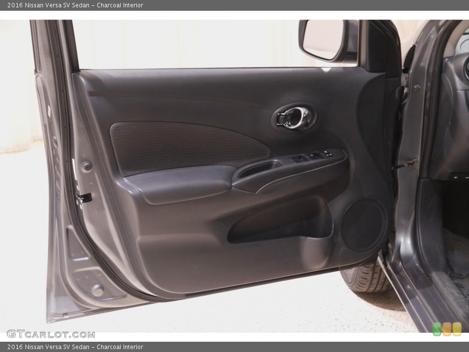 Charcoal Interior Door Panel for the 2016 Nissan Versa SV Sedan #141905238