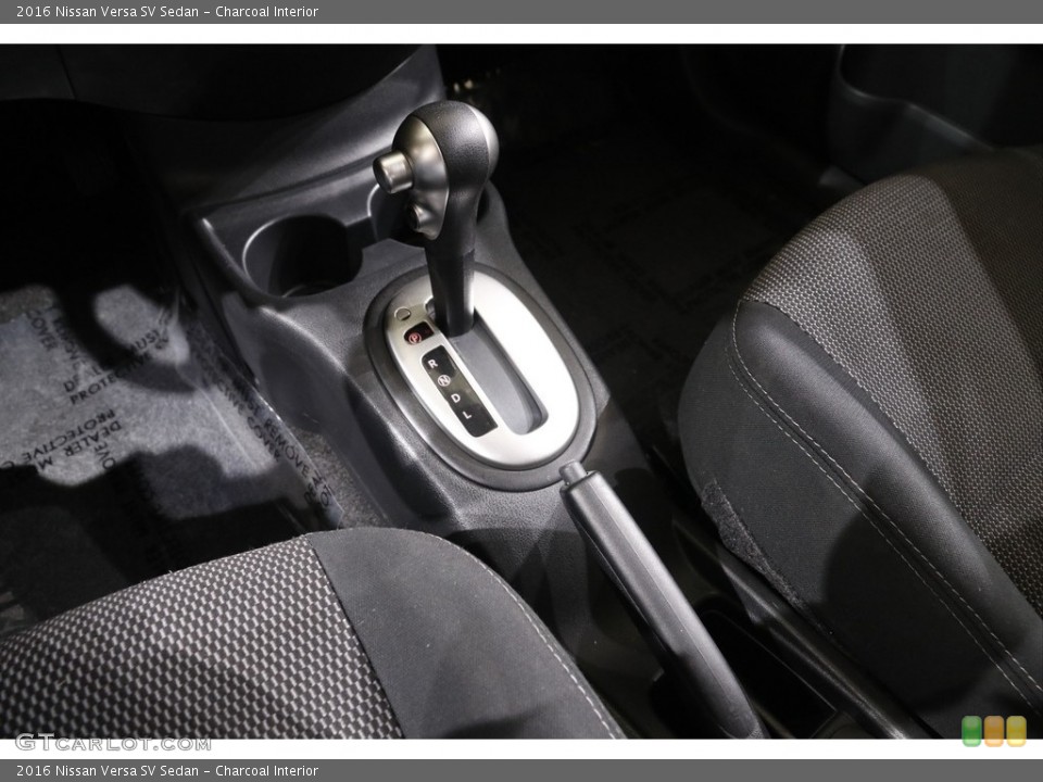 Charcoal Interior Transmission for the 2016 Nissan Versa SV Sedan #141905373
