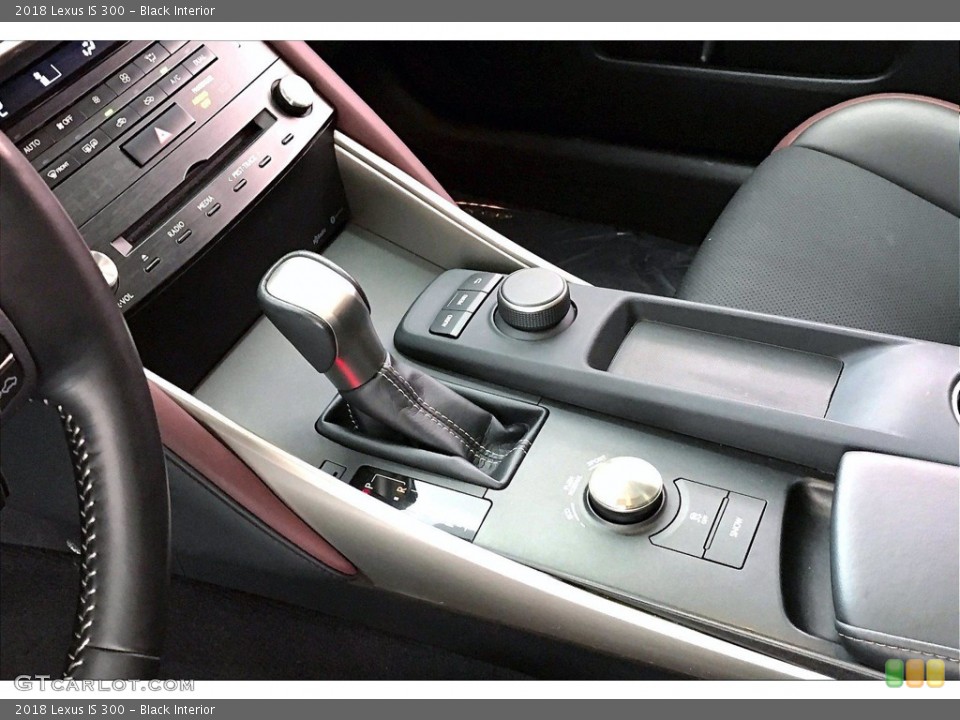 Black Interior Transmission for the 2018 Lexus IS 300 #141906642