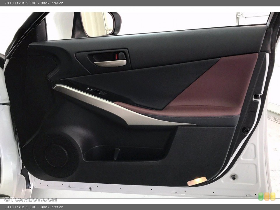 Black Interior Door Panel for the 2018 Lexus IS 300 #141906897