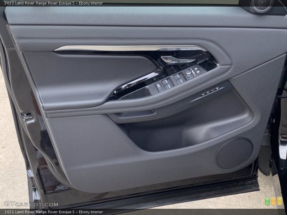 Ebony Interior Door Panel for the 2021 Land Rover Range Rover Evoque S #141907269