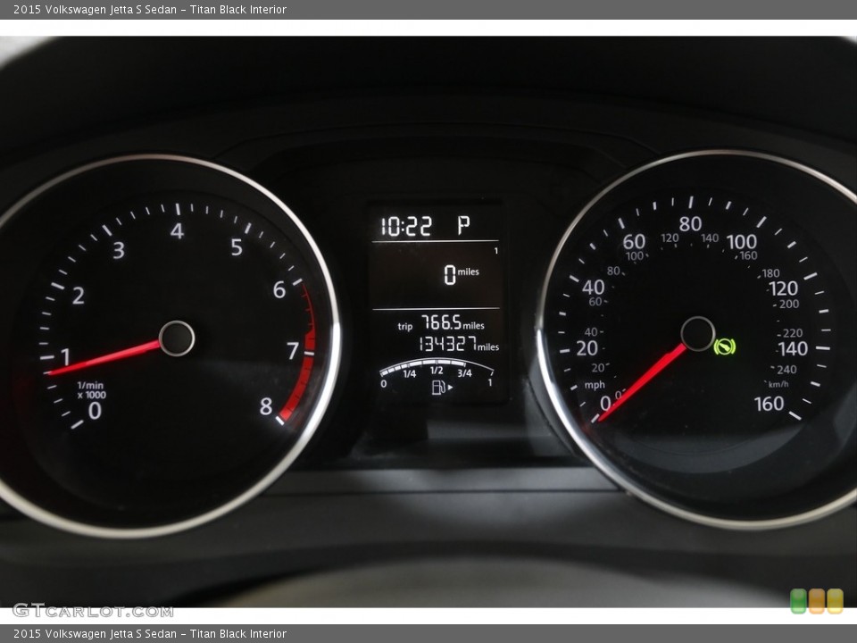Titan Black Interior Gauges for the 2015 Volkswagen Jetta S Sedan #141907965