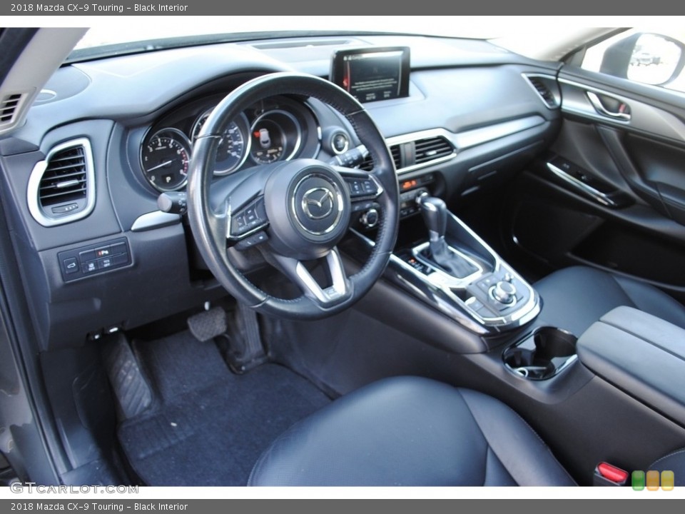 Black Interior Front Seat for the 2018 Mazda CX-9 Touring #141909216