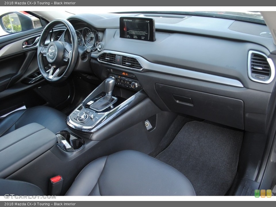 Black Interior Dashboard for the 2018 Mazda CX-9 Touring #141909285