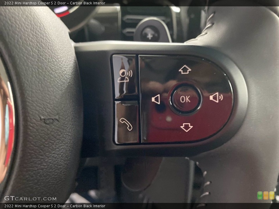 Carbon Black Interior Steering Wheel for the 2022 Mini Hardtop Cooper S 2 Door #141915393