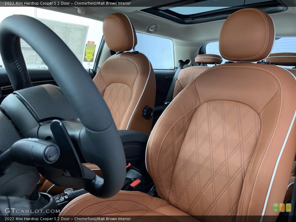 Chesterfield/Malt Brown Interior Front Seat for the 2022 Mini Hardtop Cooper S 2 Door #141915924