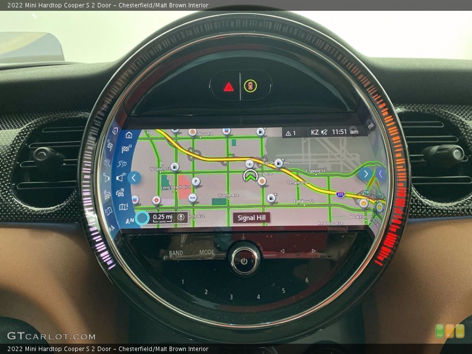 Chesterfield/Malt Brown Interior Navigation for the 2022 Mini Hardtop Cooper S 2 Door #141916050