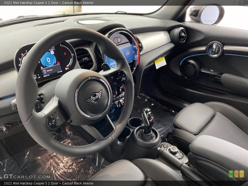 Carbon Black Interior Photo for the 2022 Mini Hardtop Cooper S 2 Door #141916494