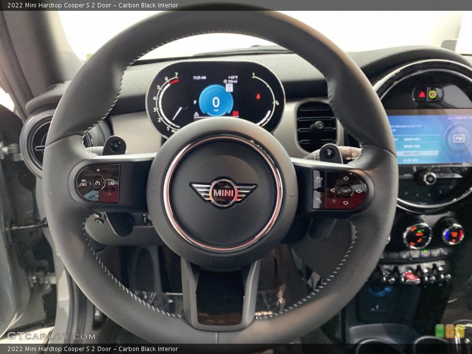 Carbon Black Interior Steering Wheel for the 2022 Mini Hardtop Cooper S 2 Door #141916554