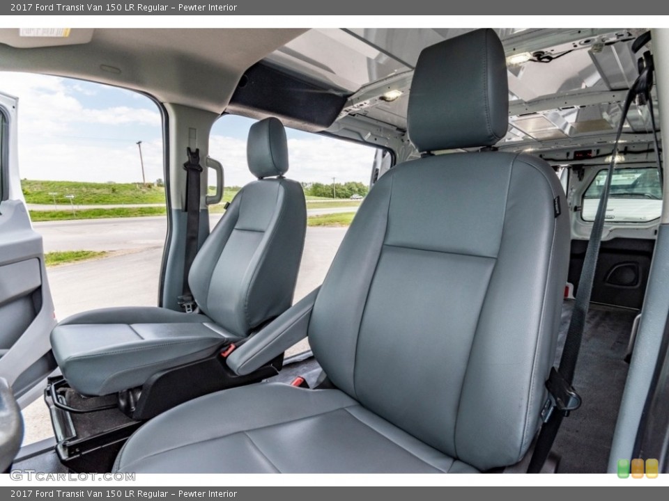 Pewter Interior Front Seat for the 2017 Ford Transit Van 150 LR Regular #141922794