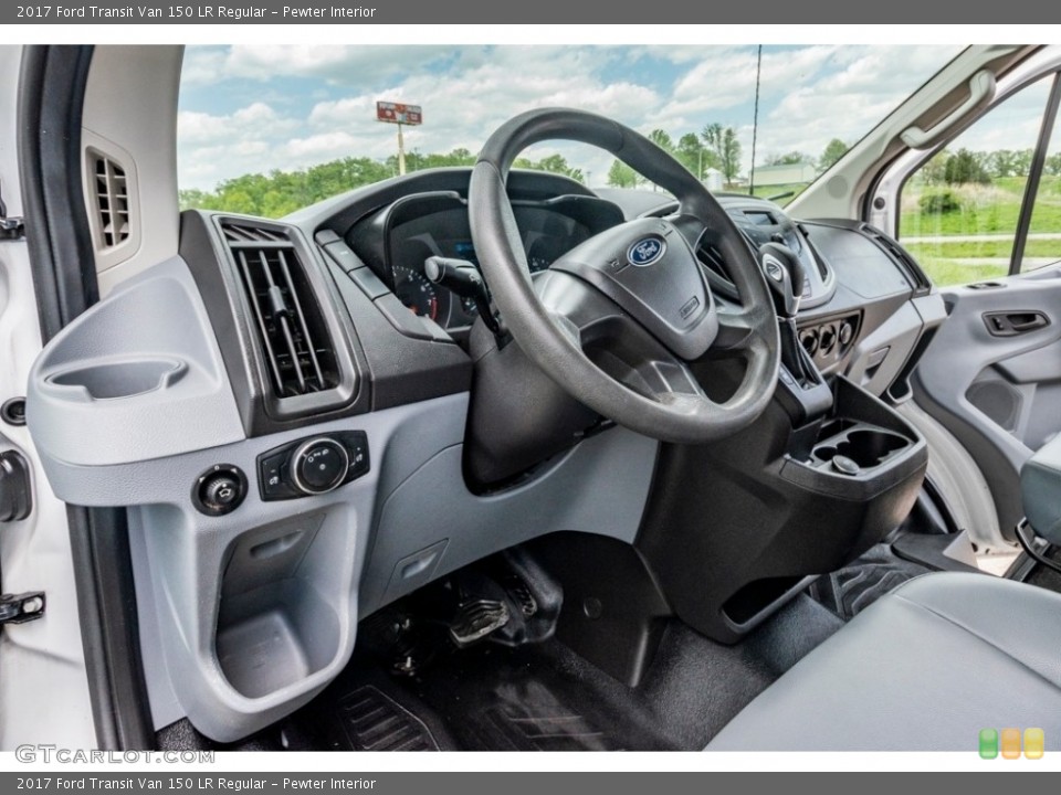 Pewter Interior Photo for the 2017 Ford Transit Van 150 LR Regular #141922842