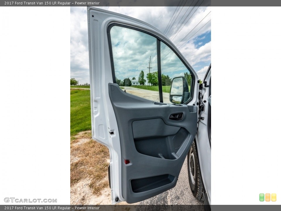Pewter Interior Door Panel for the 2017 Ford Transit Van 150 LR Regular #141922860