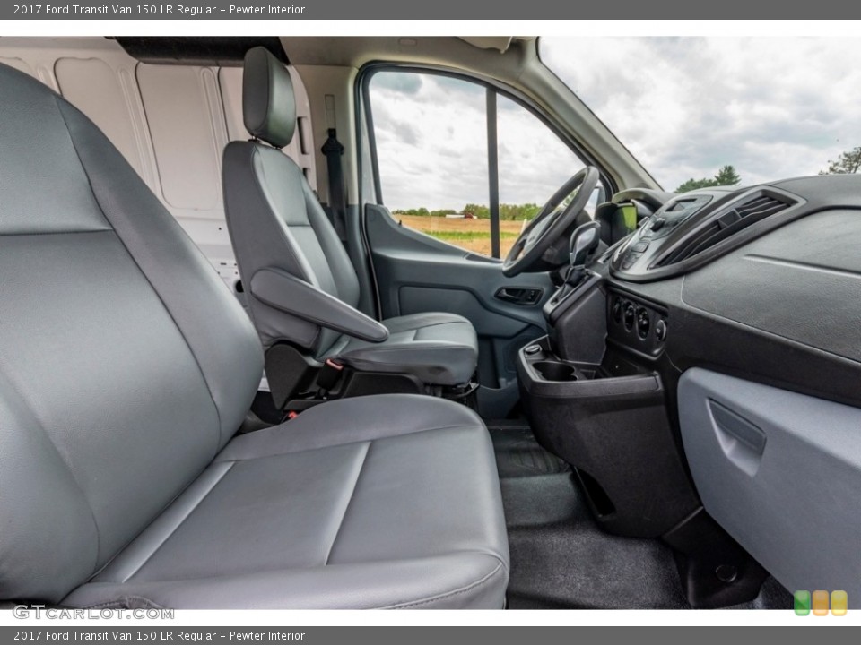 Pewter Interior Front Seat for the 2017 Ford Transit Van 150 LR Regular #141923063