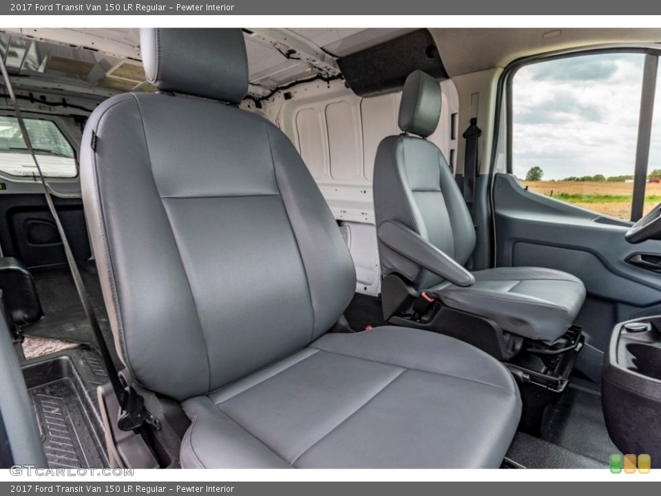 Pewter Interior Front Seat for the 2017 Ford Transit Van 150 LR Regular #141923076