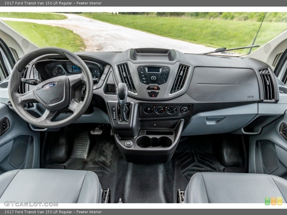 Pewter 2017 Ford Transit Interiors